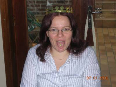 la reine sort la langue pour pas changer :-)